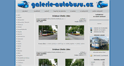 Desktop Screenshot of galerie-autobusu.cz