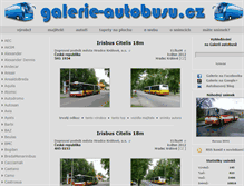 Tablet Screenshot of galerie-autobusu.cz